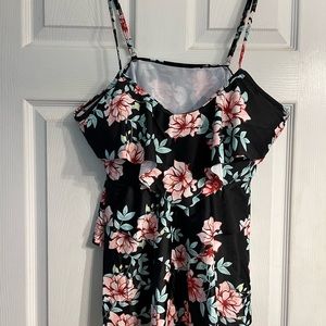 Ladies floral 2 piece swimsuit #P7